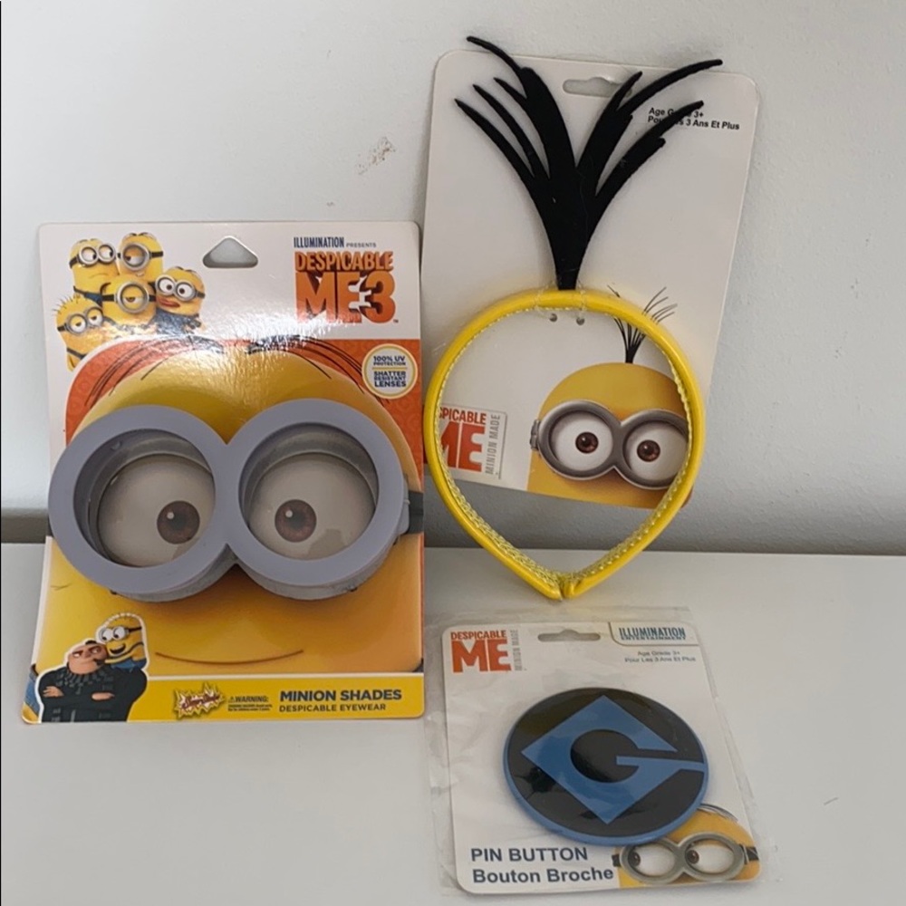 New Minion costume accessories